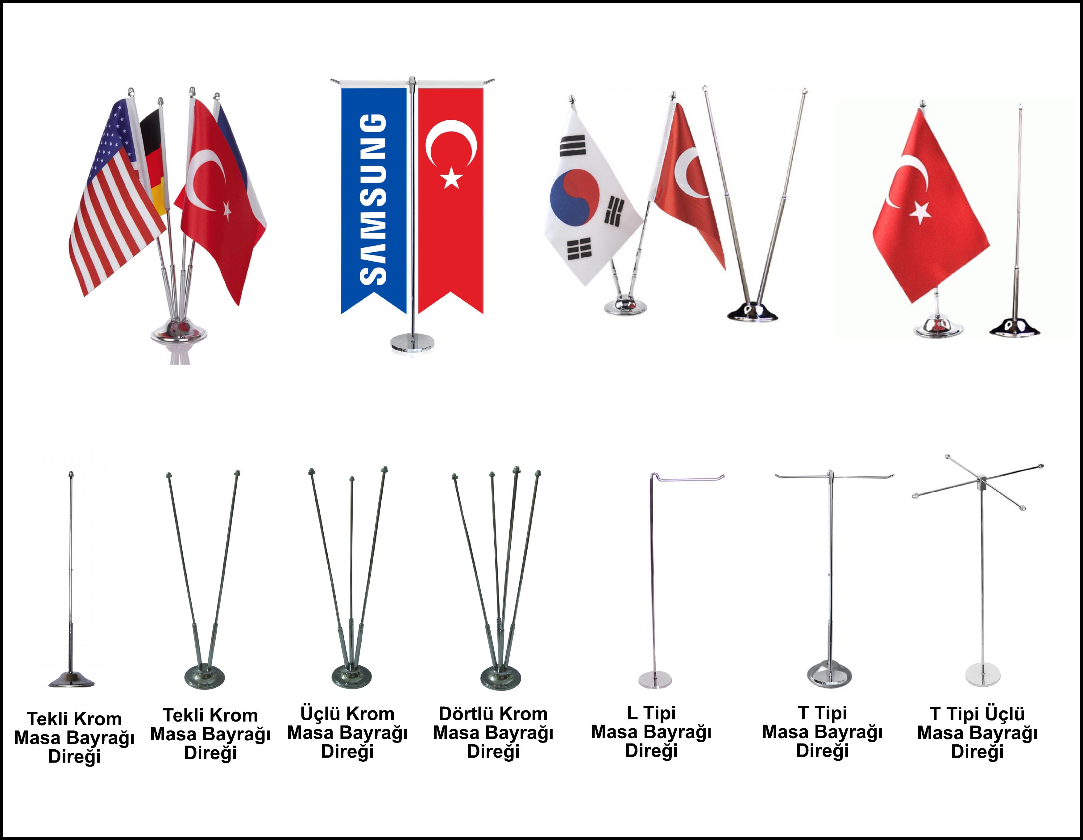 Masa Üstü Bayraklar görseli