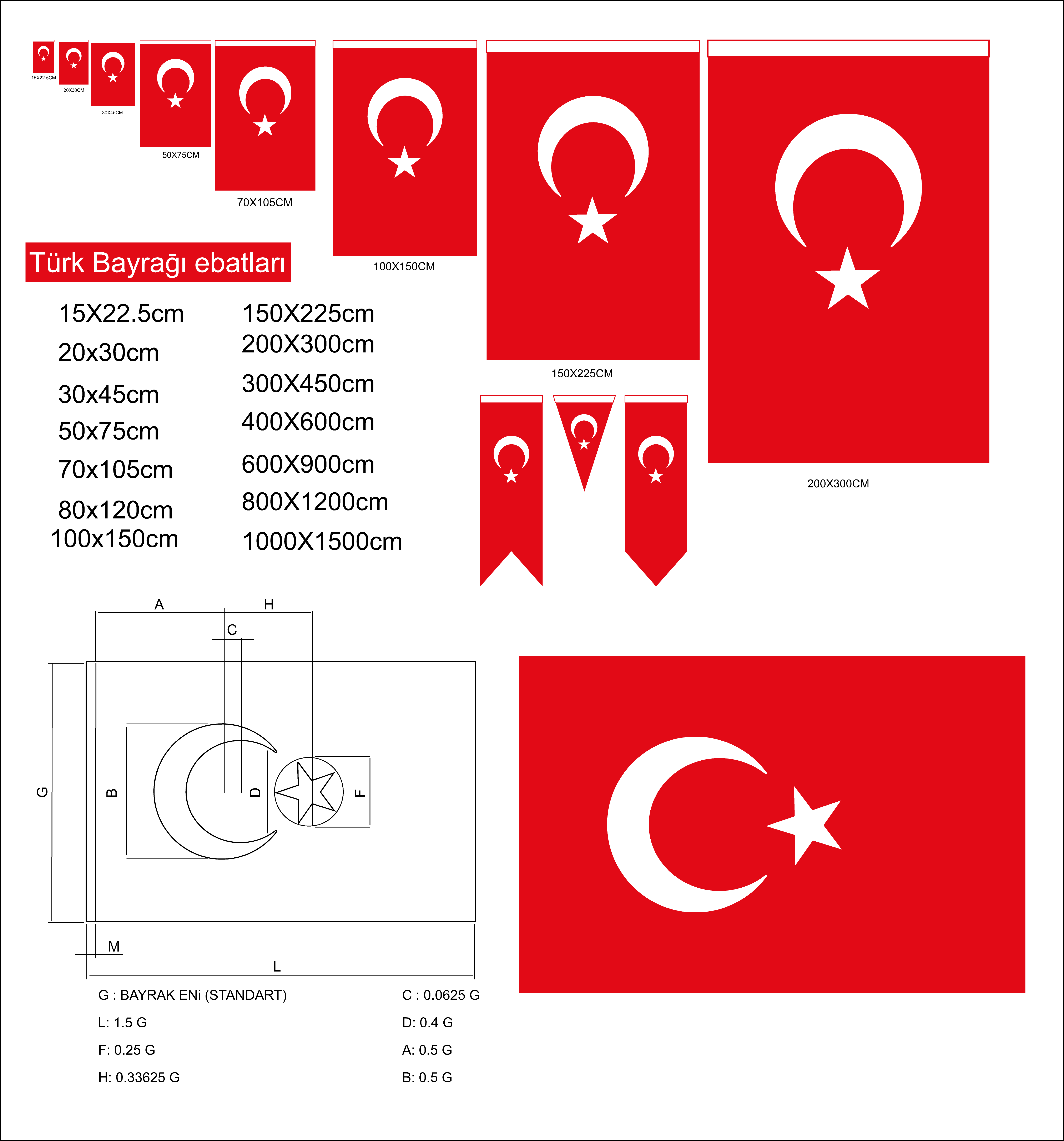 İstanbul Bayrak Baskı örneği 163